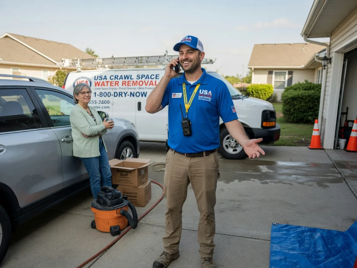 Crawl Space Water Removal Flasher, ND FAQs